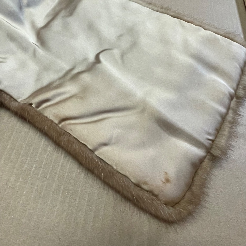 Vintage Women's Mink‎ Shawl Capelet By Spear & Picardi Fur Stole 1950's / 1960's - Picture 8 of 12